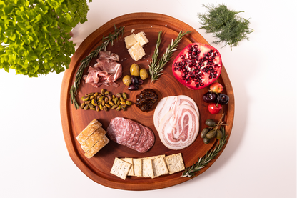 Our Exclusive Signature Premium Round Cutting Board - End Grain - LARGE