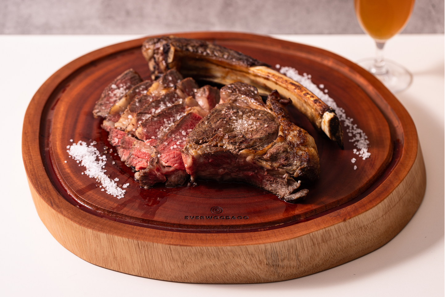 Our Exclusive Signature Premium Round Cutting Board - End Grain - LARGE