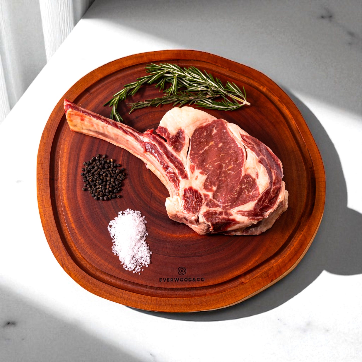 Our Exclusive Signature Premium Round Cutting Board - End Grain - LARGE