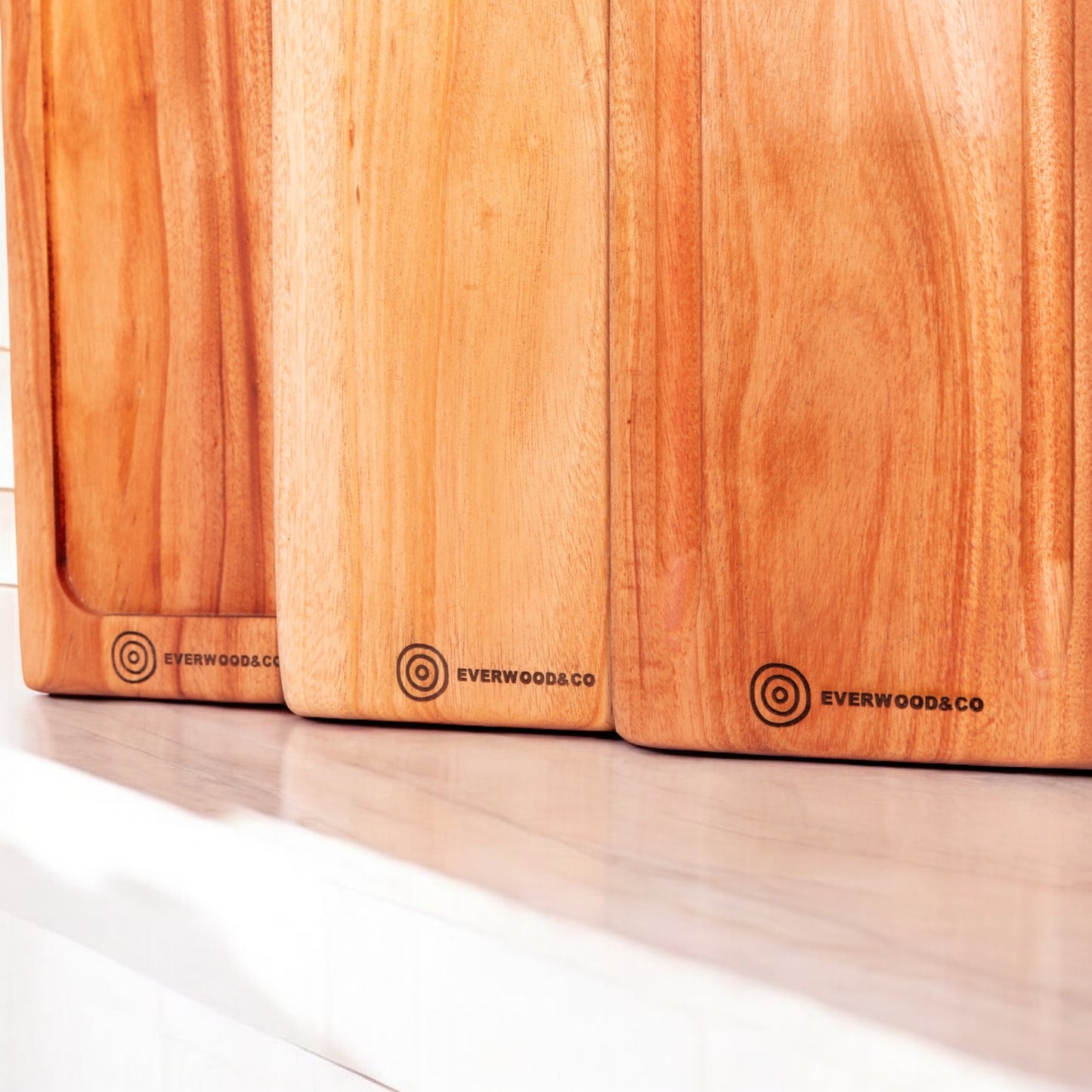 Premium "3 Sisters Cut" Board Set - Versatilty that last - End Grain