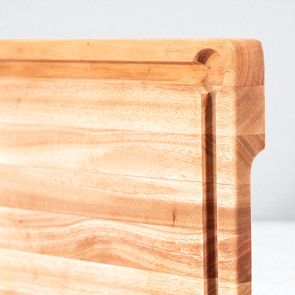 Premium "Snooker Cut"  Board - Rectangular Shape Cutting Boards With Extra Juice Grove - MEDIUM