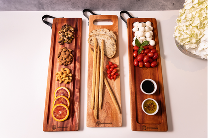 Premium "3 Sisters Cut" Board Set - Versatilty that last - End Grain