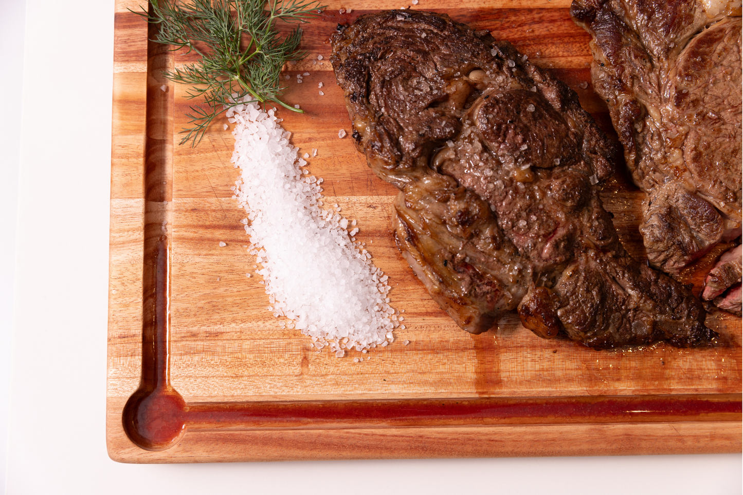 Premium "Snooker Cut"  Board - Rectangular Shape Cutting Boards With Extra Juice Grove - LARGE